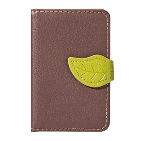 Leaf Korthållare för smartphones - Brun Brun