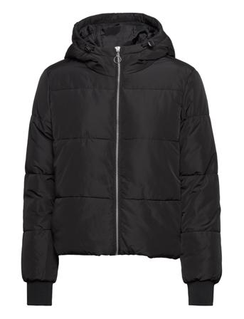 Jdyerin Hood Jacket Otw Lo Black Jacqueline De Yong