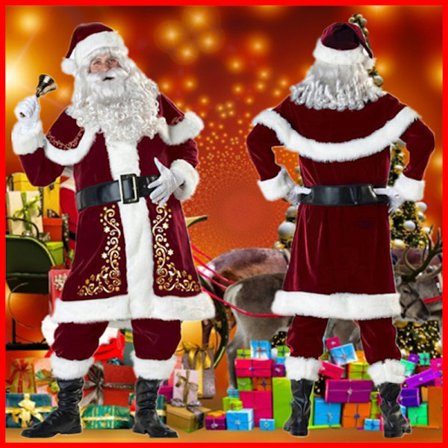 Jultomtekostym Jultomtekostym Plus Size M