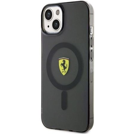 Ferrari iPhone 14 Plus Mobilskal Magsafe Translucent - Svart