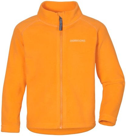 Didriksons Monte Kids' Full Zip 7 Children Mid layer tops Orange 130