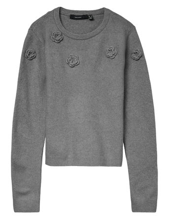 Vero Moda | Vmrose Ls O-Neck Pullover Boo | M