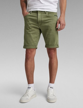 G-Star 3301 Slim Short - Green - 300