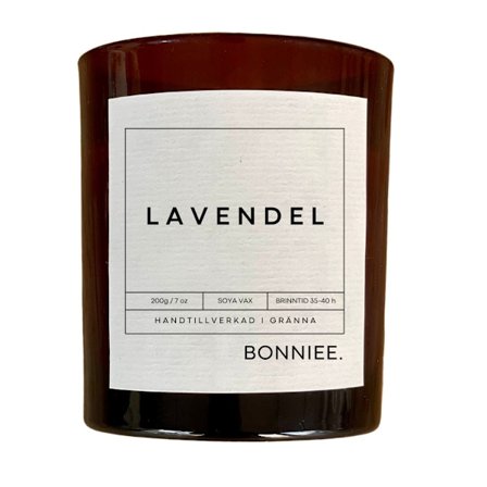 Bonniee Doftljus Lavendel 150 gram