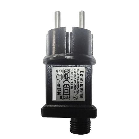 Virtalähde 31v 6w 193ma Ulostulovirta 100v-240v Vedenkestävä Elektroninen Adapteri Kahdeksan Toimintoa
