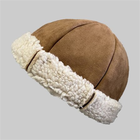 Brättlös mössa Cap Dome Melon Hat KHAKI khaki