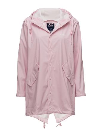 Claire Rainbow Outerwear Parka Coats Lyserød Svea