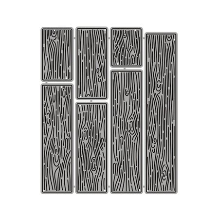 Metallskärningsdies med träådring, stencil för DIY-hantverk, gratulationskort, bakgrundsvägg, scrapbooking-papper, inget stämpelset