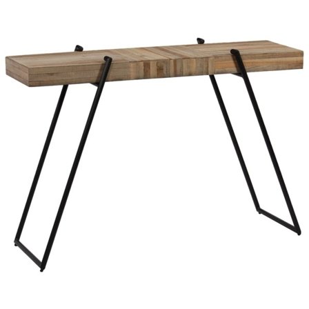 vidaXL Konsolbord återvunnen teak 120x35x81 cm