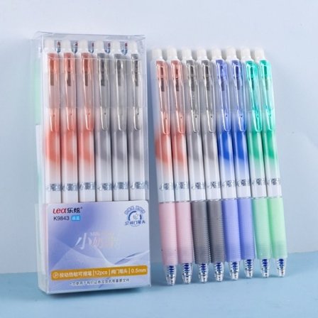 12 ST Gelpennor 0,5 mm Pennor Indragbara