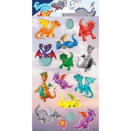 Dragons 14 stk klistermærker klistermærke drage