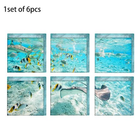 6 stk Blomst Anti-Skli Klistremerker Ikke-Skli Sikkerhets Dusjtrinn For Badekar Bad