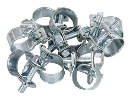 PELA 520272 Slangeklemme 10-pakk, mini 11-13 mm, Verksted & bil