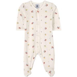 Kids - Petit Bateau White Floral Baby Grow 12 Years - All in ones - 12 years - White
