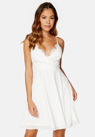 Bubbleroom Occasion Bellinie Dress White Klær