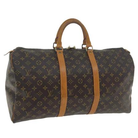 Louis Vuitton Vintage, Pre-owned Canvas travel-bags Bruin, Dames, Maat:ONE Size
