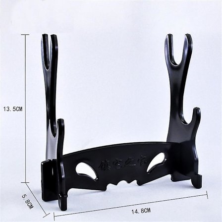 Sort Display Stand Akryl Opbevarings Organizer Beslag Stand Til Harry Potter Dumbledore Hermoine Tryllestav 1 stk Kreativ