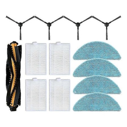 Blaupunkt Bluebot XBOOST Ersättningssidoborste, HEPA-filter, Moppdukset [DB]