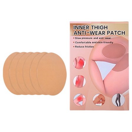 2/6 stk. Indvendige lår-anti-gnidningsklistermærker Slidstærk Krops-anti-friktionspude