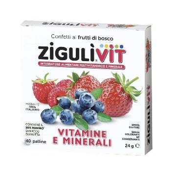 Zigulìvit Frutti Di Bosco 40 Confetti