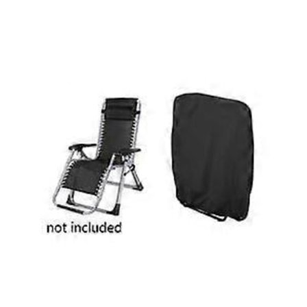 Utendørs Zero Gravity Sammenleggbar Stol Trekk Vanntett Støvtett Plen Terrasse Møbeltrekk Allværsbeskyttelse Hagestoler (Fww)