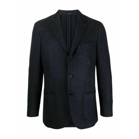 Lardini, Blazers Blauw, Heren, Maat:M