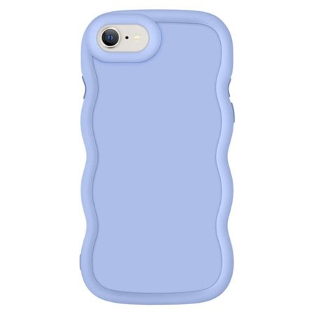 Cover til iPhone 7, 8, SE 2020, SE 2022 - Stødabsorberende Silikone - Lavendel - Mat Finish - Moderne Design