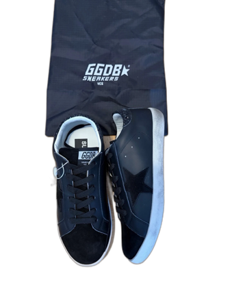 Svarta GGDB sneakers med glitterdetalj