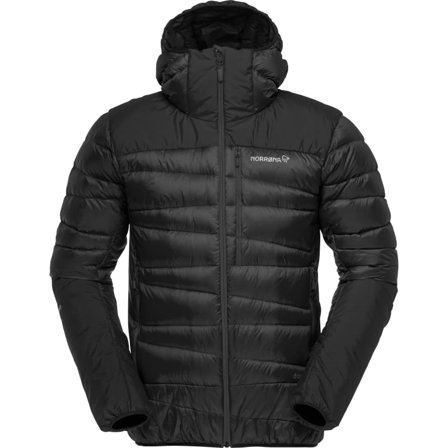Norrøna Men's Falketind Down750 Hood Men middle-layer down jackets Black M