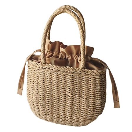 Stråveske Stråveske KHAKI