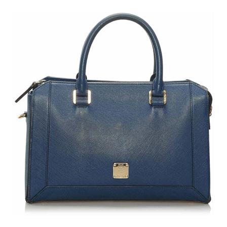 Mcm, Bags Blauw, Dames, Maat:ONE Size,leer