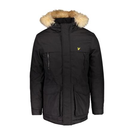 Lyle & Scott Winter Jacket , Zwart , Heren , Maat: 2XL