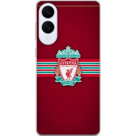 Kompatibel Mobilcover til Samsung Galaxy S25 Edge Liverpool FC fodboldtrøje rød supporter merchandise