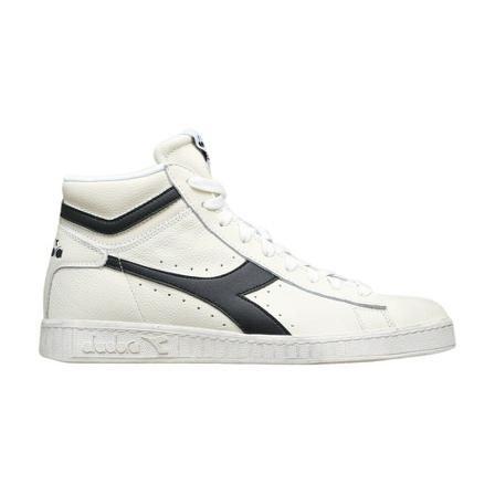 Diadora, Sneakers Game L High Waxed Wit, Heren, Maat:44 EU,polyester