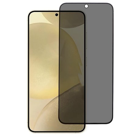 2-PAK SKALO Samsung S25 Privacy Hærdet Glas Skærmbeskyttelse - Sort