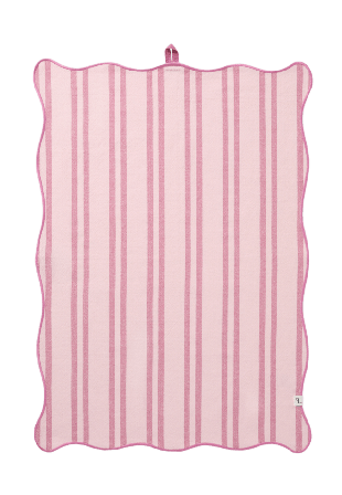 PORTOLINO LIVING Kökshandduk STRIPED 50x70 cm Kökshanddukar Rosa ONESIZE