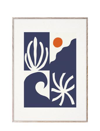 Levitation Iii - 30X40 Cm Home Decoration Posters & Frames Posters Graphical Patterns Multi/mønstret Paper Collective