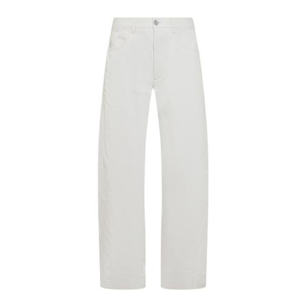 Jil Sander, Chinos Wit, Heren, Maat:M