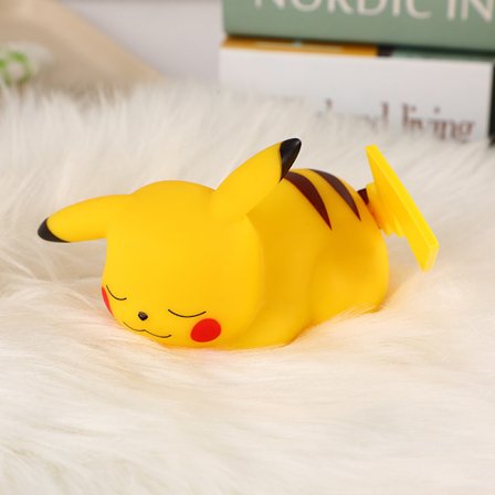 Pikachu Liten Natt Mini Atmosfär Lampa Sängbordsdekorationer