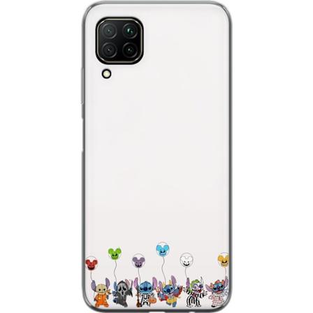 Huawei P40 lite Genomskinligt Skal Stitch Kostym