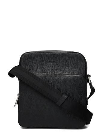 Crosstown_Ns Pocket Bags Crossbody Bags Svart BOSS