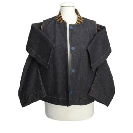 Fendi Vintage Pre-owned Denim overtj Blå, Dame Vintage Jakker