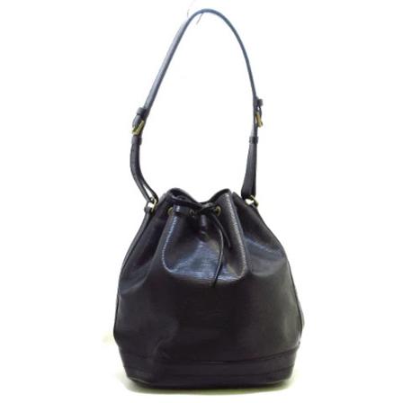 Louis Vuitton Vintage, Pre-owned Leather Shoulder Bag Zwart, Dames, Maat:ONE Size