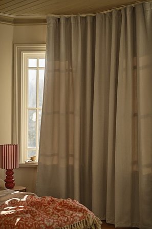 Jotex - Mørklægningsgardin 1 Længde Ekstra Bred Linen beige - SHADOW - Køb Mørklægningsgardiner hos Jotex