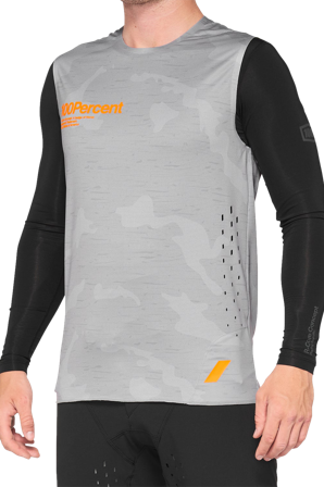 Maglia MTB 100% R-Core Concept Camo-Grigio XL