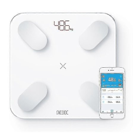 Smart Baderomsvekt Picooc Mini (bluetooth)(,hvit)-Perfet