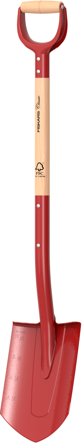 Fiskars Classic 1071935 Skovl spids, 106 cm, Haveredskaber