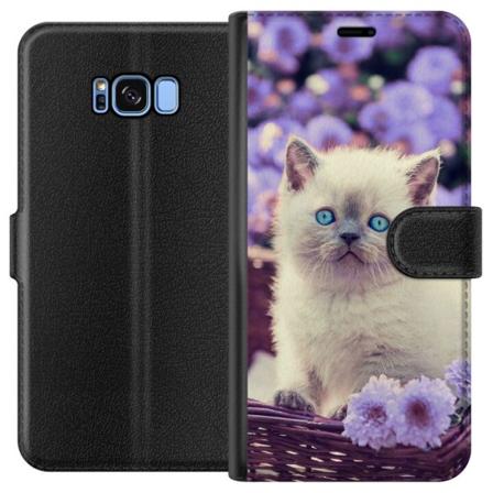 Samsung Galaxy S8 Lommeboketui Katt