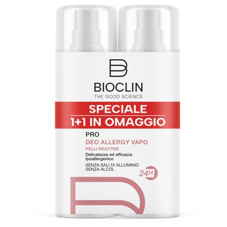 BIOCLIN Bipack Deo Pro Allergy 100+100ml - Deodorante Spray