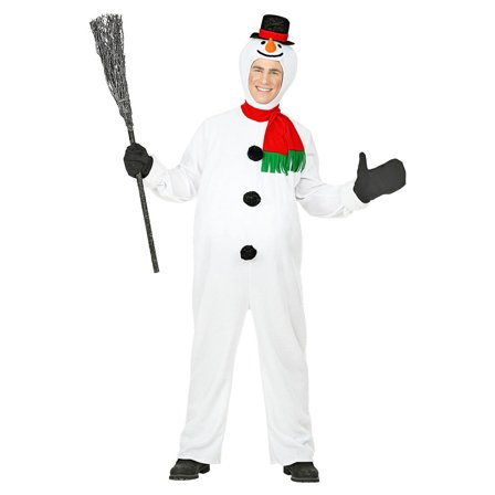 Snemandkostume med Stor Mave